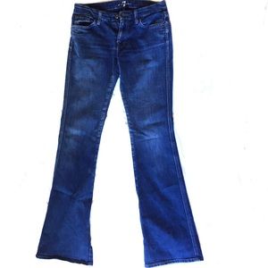 Seven 7 for All Mankind A-Pocket Blue Jeans Sz 28
